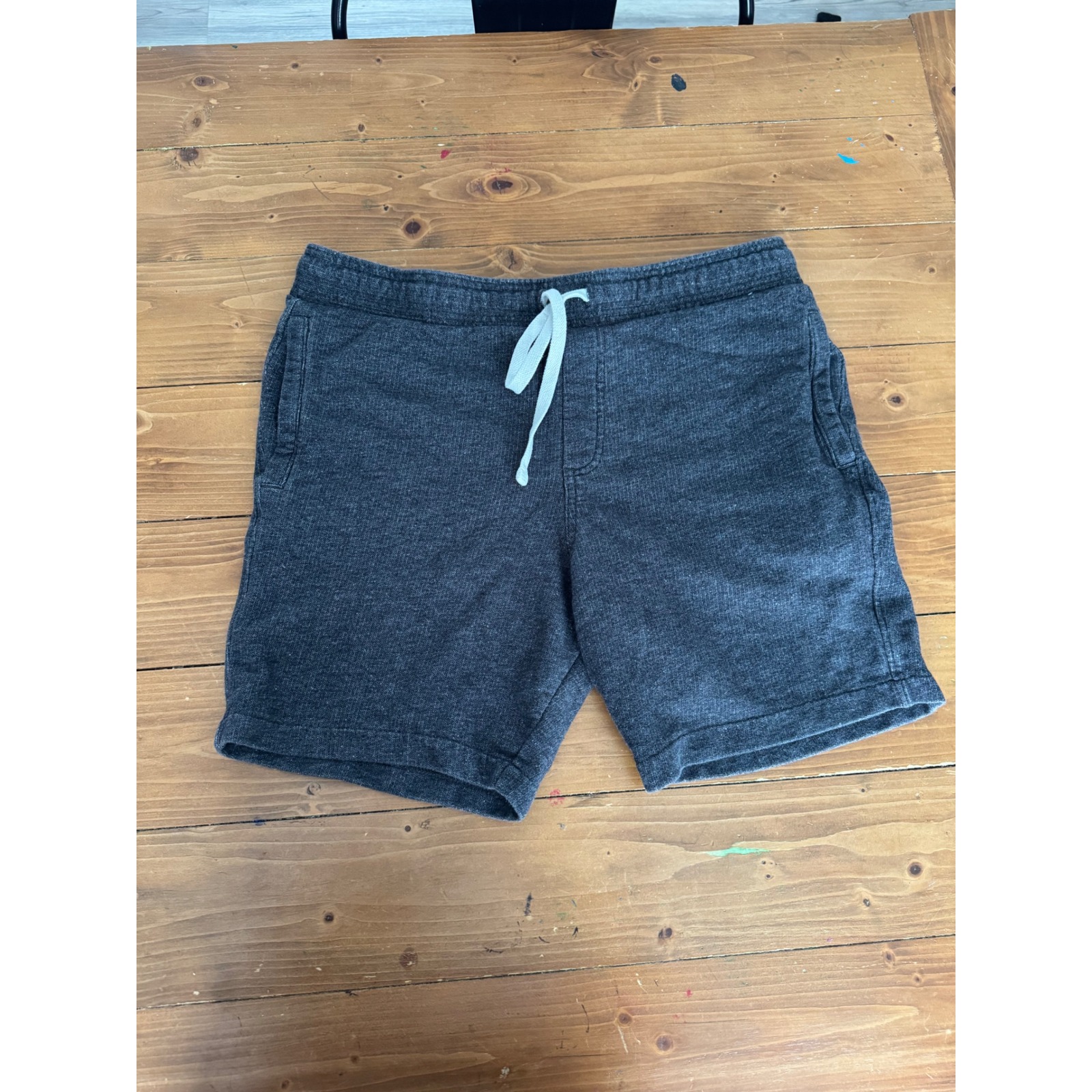 Goodfellow & Co Men Lounge Short Gray Size Large Cotton Blend Drawstring Pockets